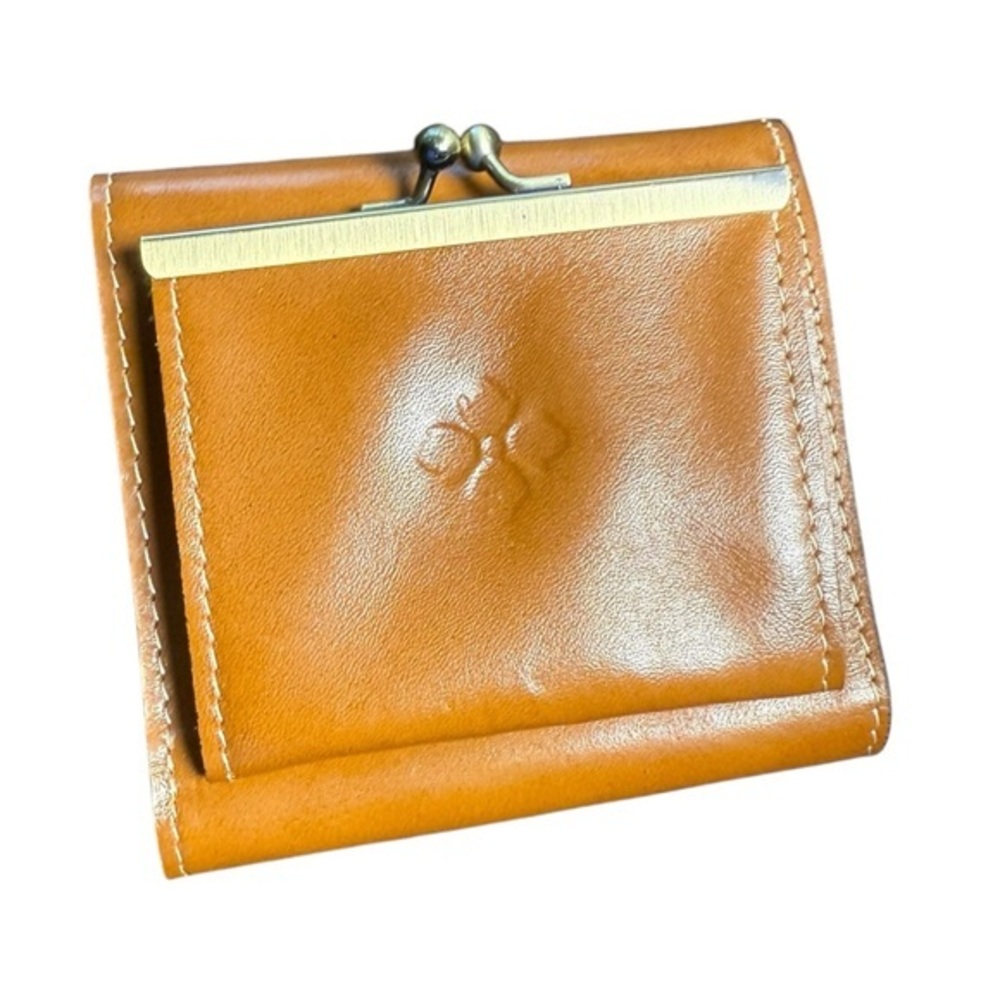 NWOT ▶️ Patricia Nash ◀️  Italian leather Wallet Kisslock coin